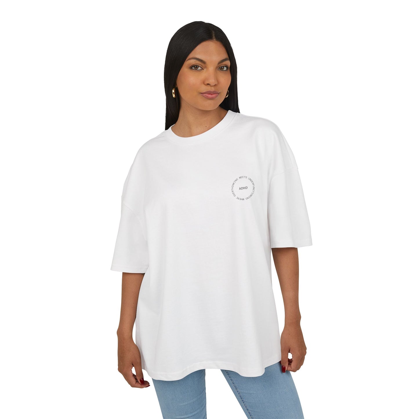 Statement Shirt - ADHD Mind, Oversized Unisex Neurodivergenz Tee