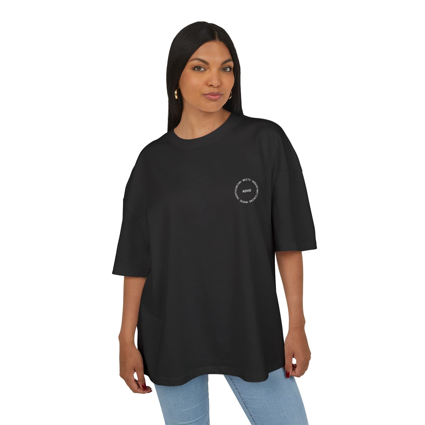 Statement Shirt - ADHD Mind, Oversized Unisex Neurodivergenz Tee