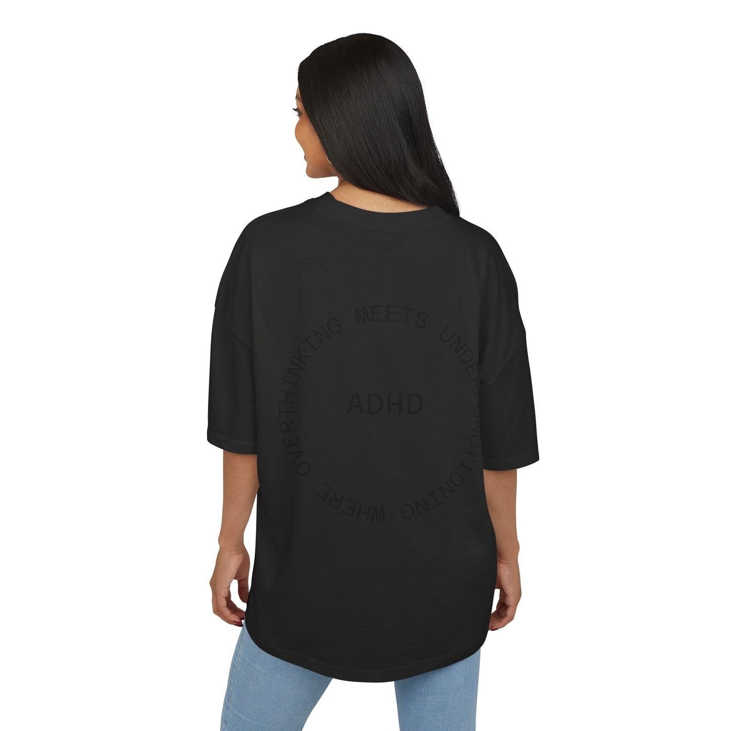 Statement Shirt - ADHD Mind, Oversized Unisex Neurodivergenz Tee